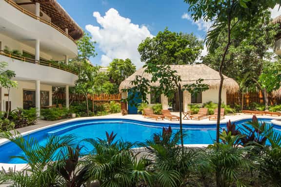 Spacious with Pool in Aldea Zama Gated Community - Image 1