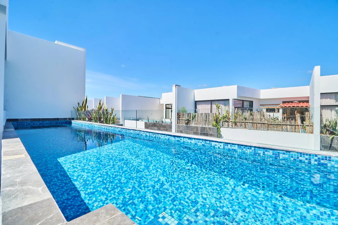 Tulum rentals where the hot tub is on your own roof
