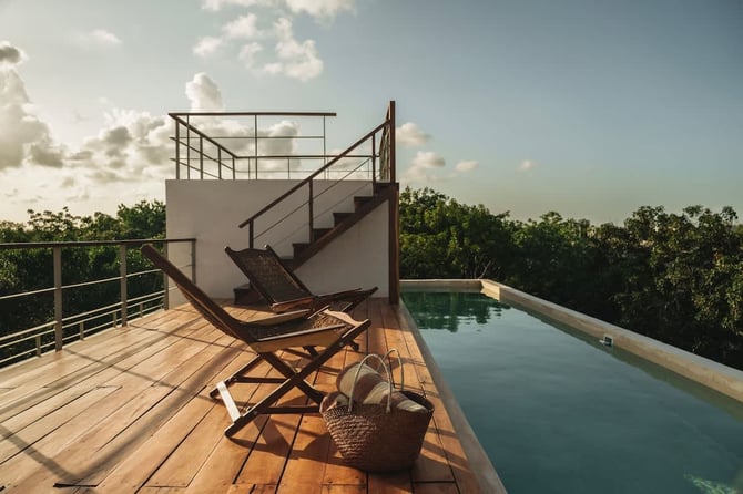 Where ten of us can stay in Tulum