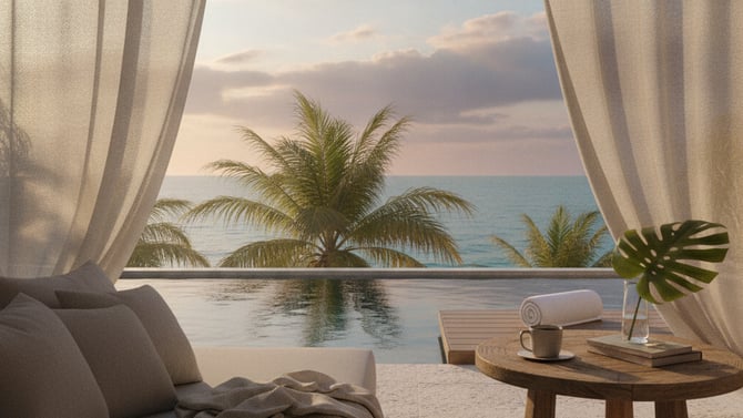 Two-bedroom homes in Tulum for a beach week
